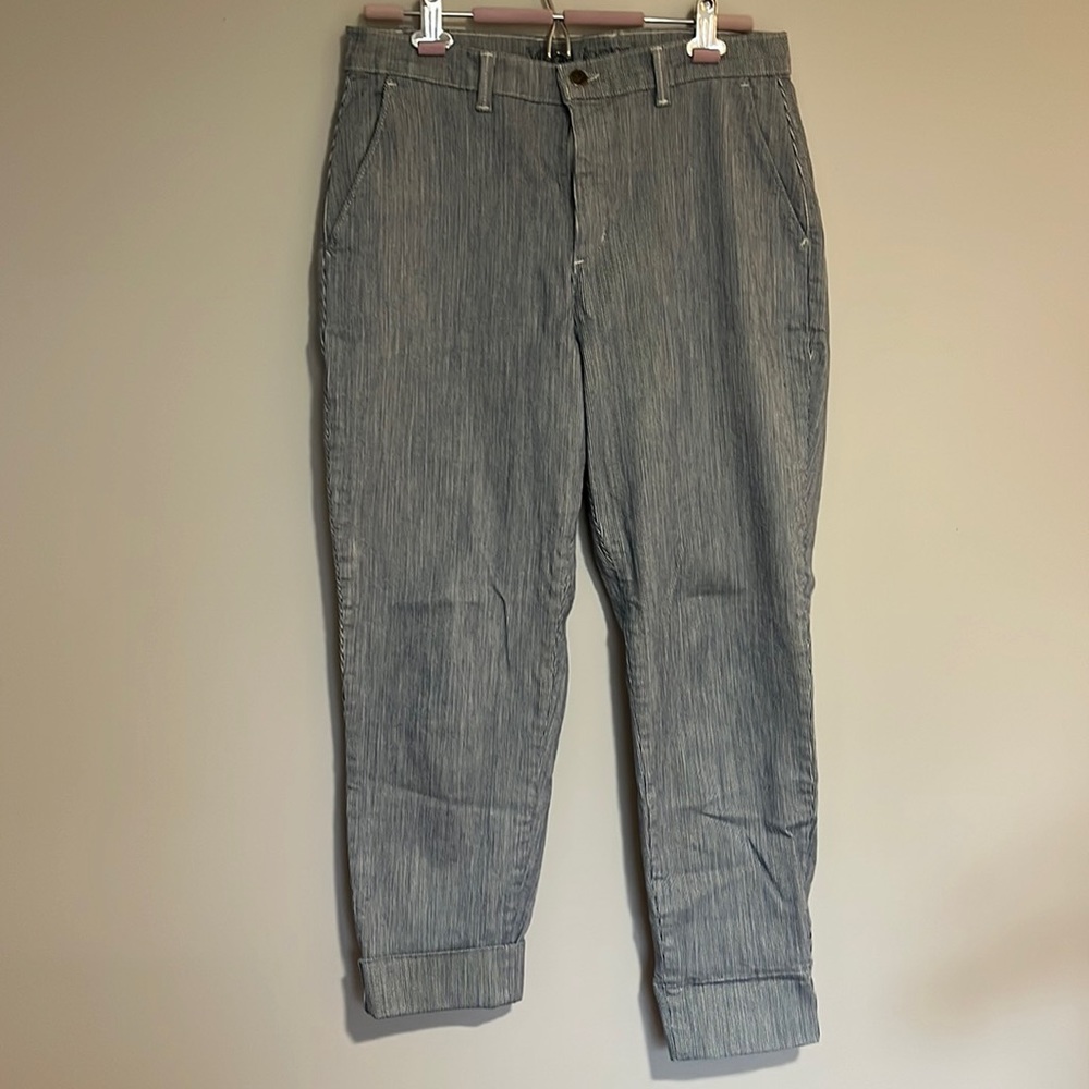 Striped Yoga Jeans
